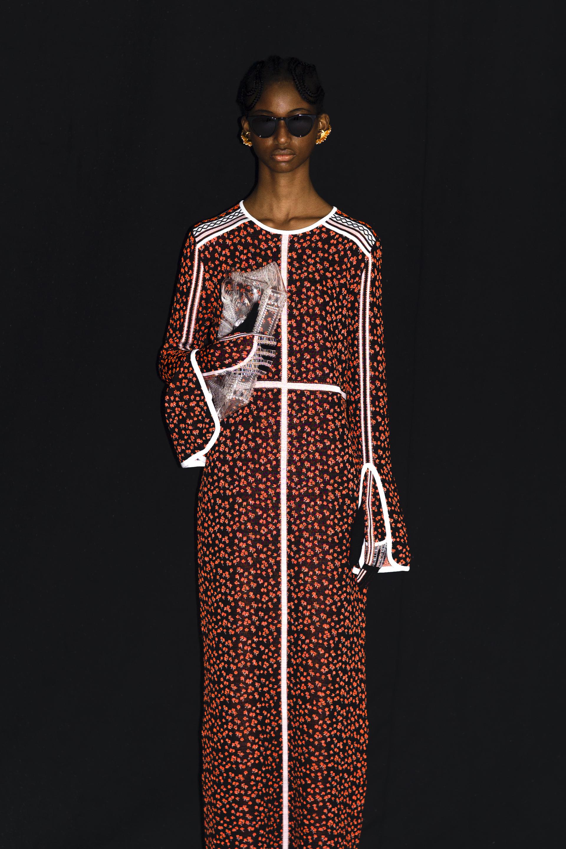 21FW mame kurogouchi マメクロゴウチ 金木犀ワンピース